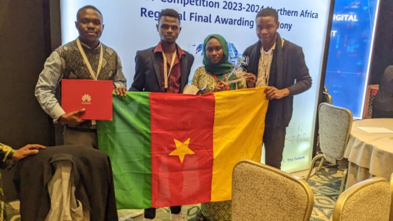 « Huawei ICT Competition 2023-2024 » : La TEAM SUP'PTIC représente le Cameroun à la Finale Mondiale en Chine et remportent le 1er prix dans la catégorie Network track
